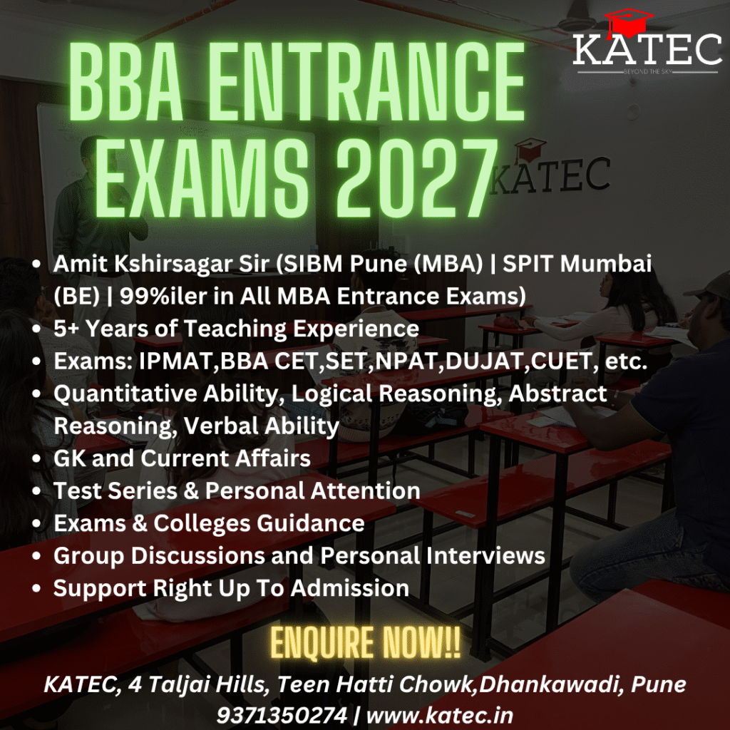 BBA Entrance Exams 2027