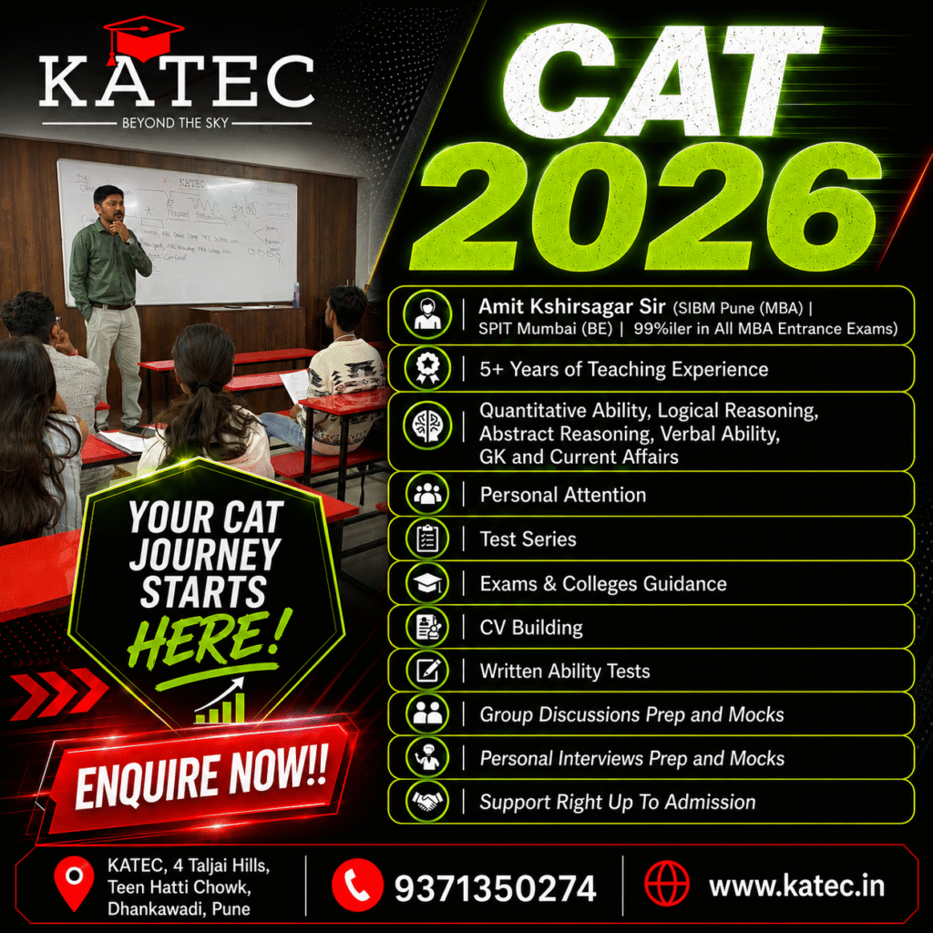 CAT 2026 Preparation at KATEC Pune