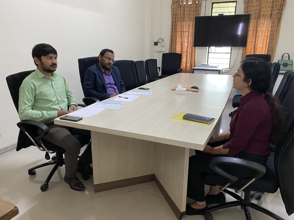 Interview Training by KATEC Pune at a College