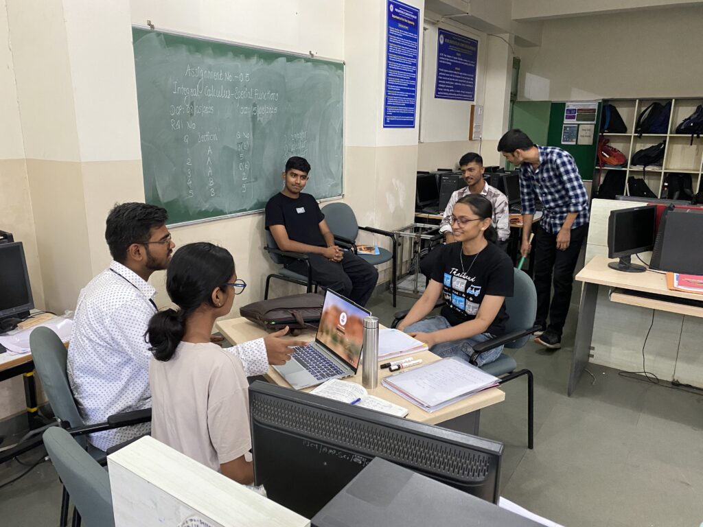 Group Exercises Training at College by KATEC Pune