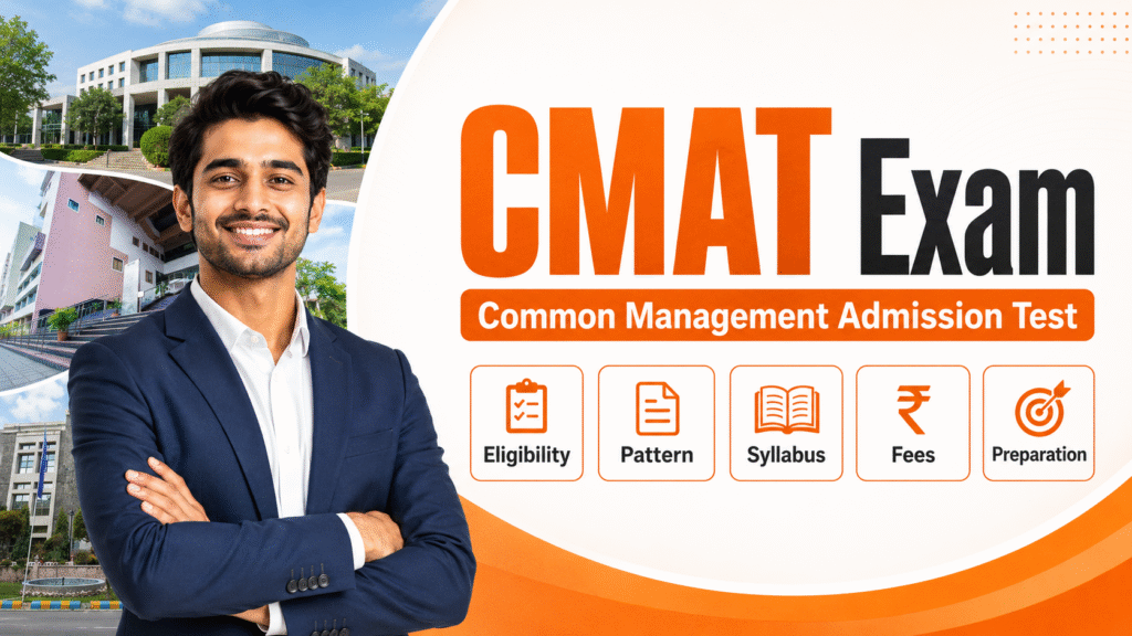 CMAT exam eligibility pattern syllabus fees and preparation guide for MBA aspirants