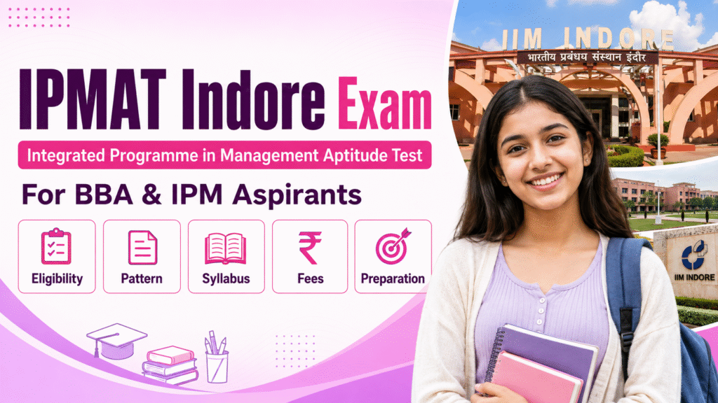 IPMAT Indore exam eligibility pattern syllabus fees and preparation guide for BBA and IPM aspirants