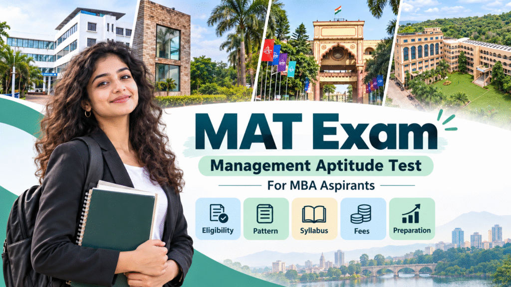 MAT exam eligibility pattern syllabus fees and preparation guide for MBA aspirants with Pune management colleges background